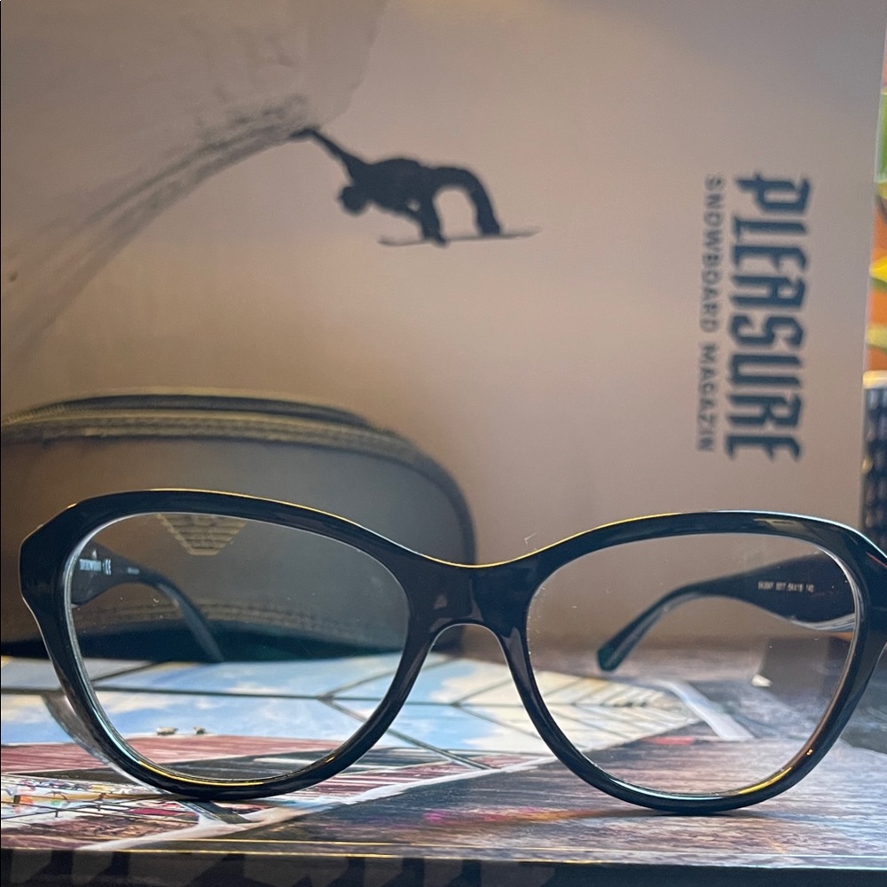 Emporio Armani Black Glasses
